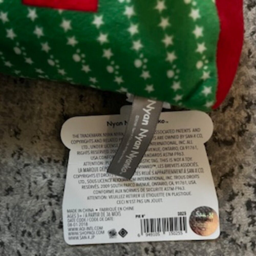 🧡3/15 NWT Nyan Nyan Nyanko Nyankoburger Plush - Picture 7 of 10